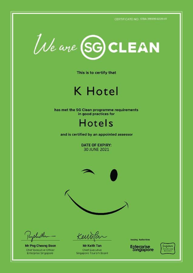 K Hotel シンガポール エクステリア 写真